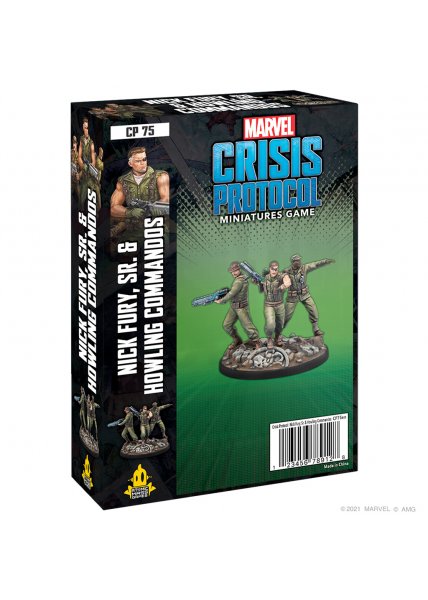 Marvel: Crisis Protocol - Nick Fury, Sr. & Howling Commandos